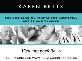 Karen Betts the UK's leading permanent cosmetics artist and trainer